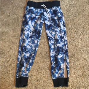 Lululemon zip up sweatpant